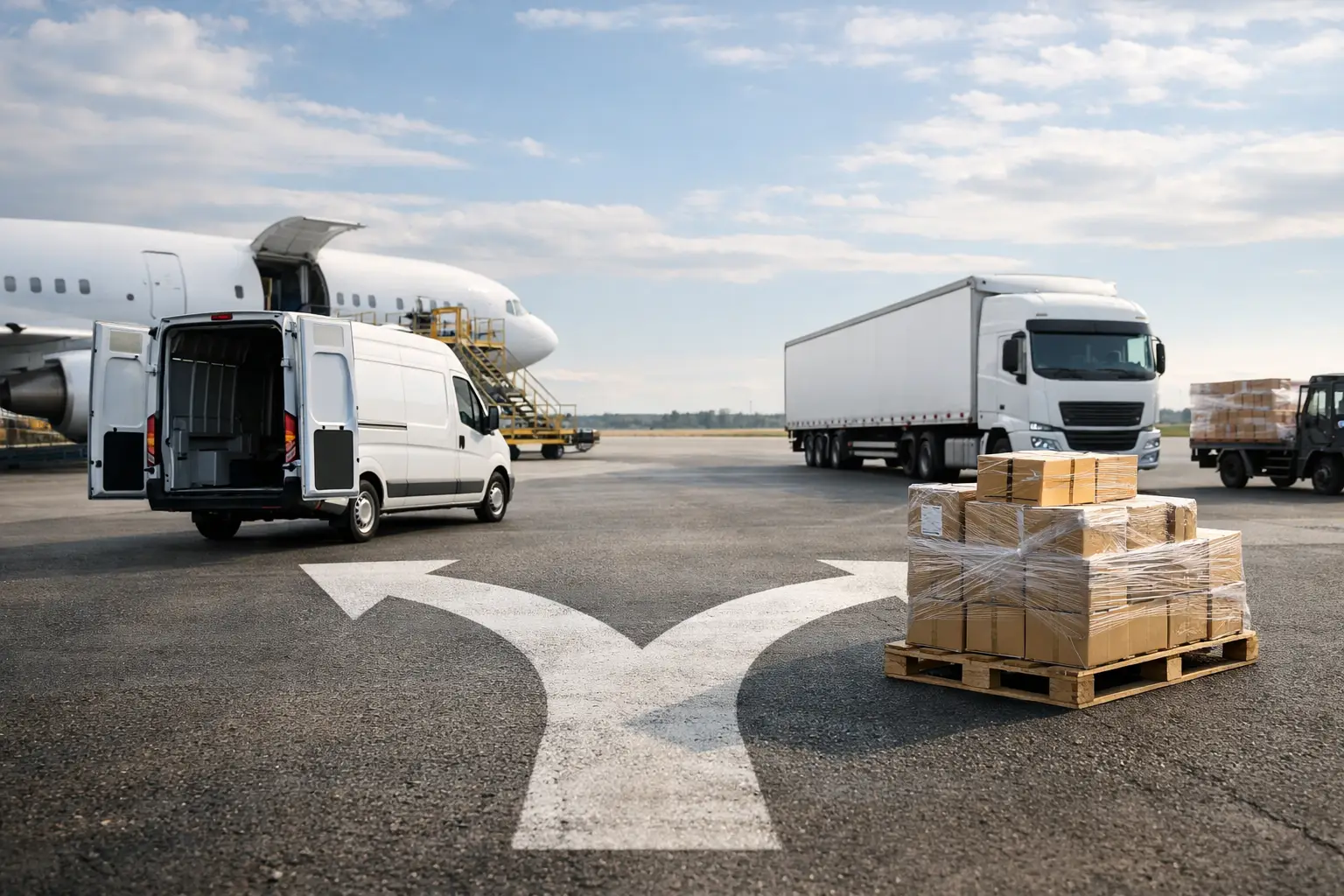 Direkttransport oder Beiladung nutzen - was passt?