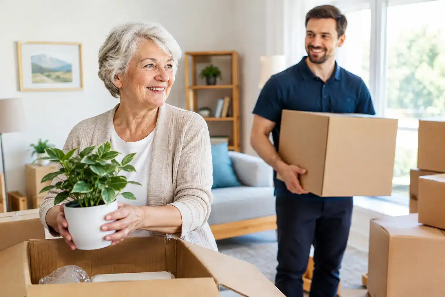 Beste Tipps für den Seniorenumzug ohne Stress